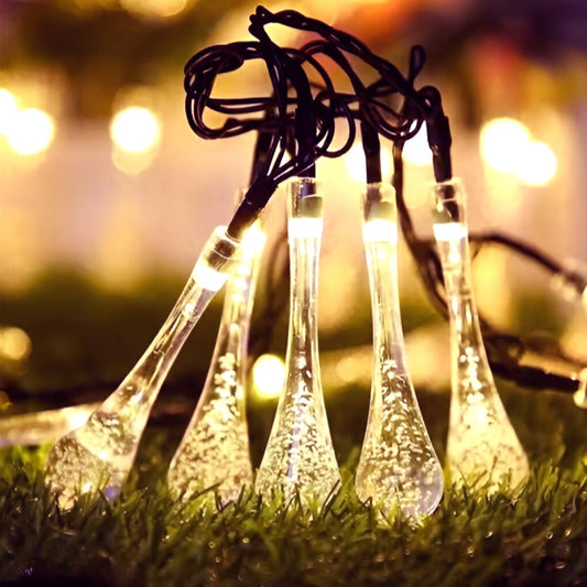 Fairy Water Drop String Ball Light