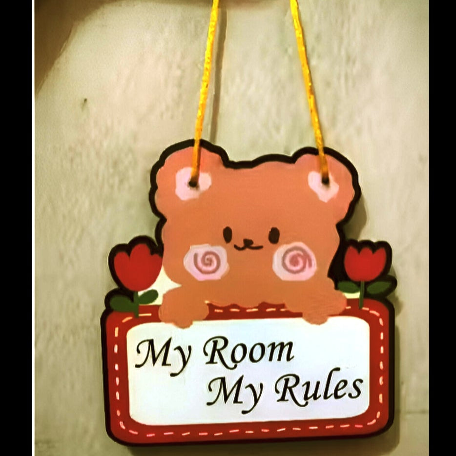 Cute Teddy Wall Hanging
