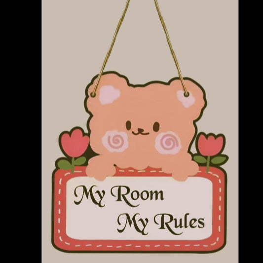 Cute Teddy Wall Hanging