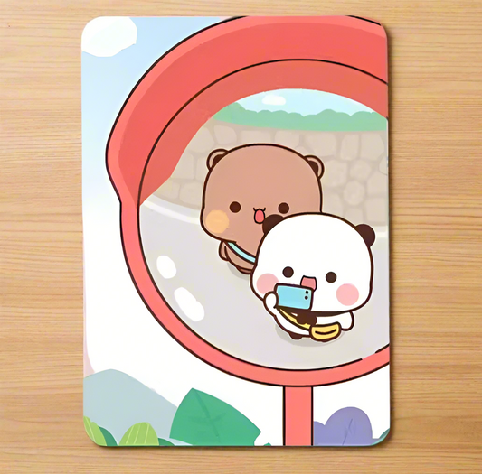 Cute Duo mouse pad set