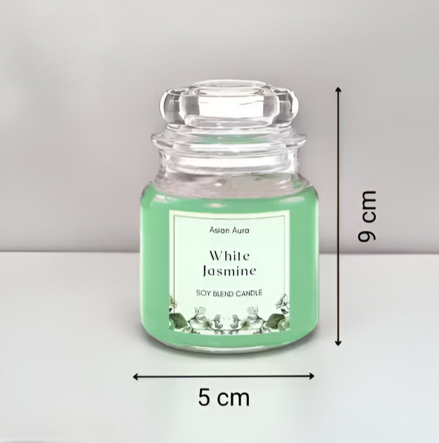 Fragance jar candle