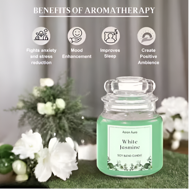 Fragance jar candle