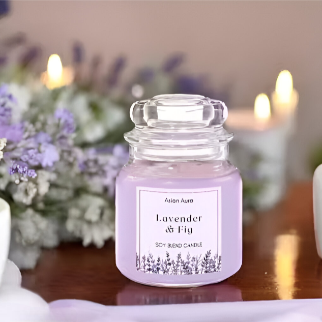 Fragance jar candle