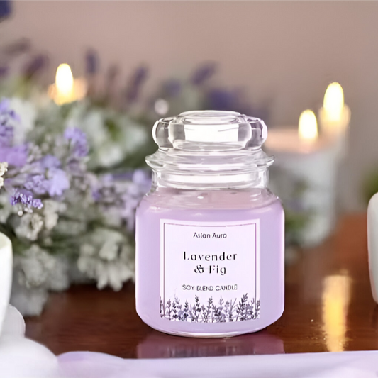 Fragance jar candle
