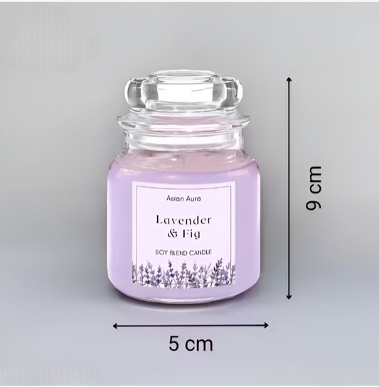 Fragance jar candle