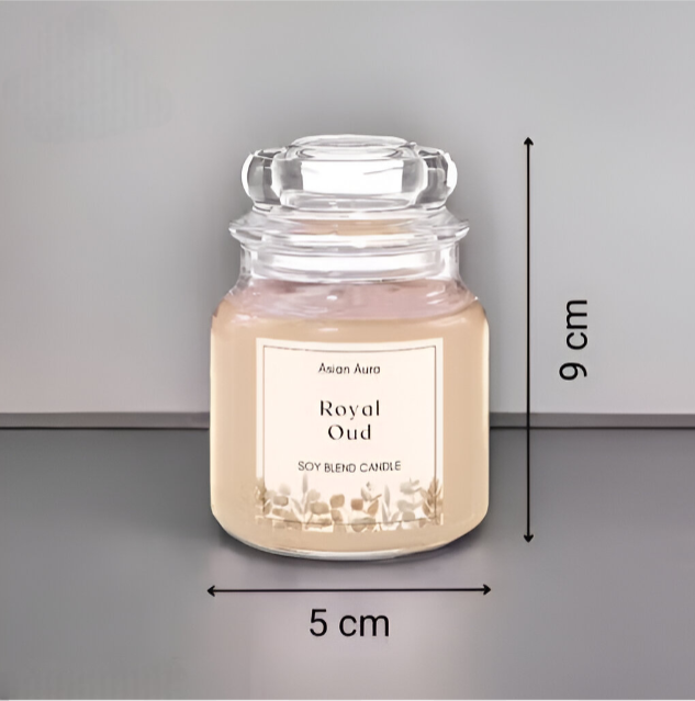 Fragance jar candle