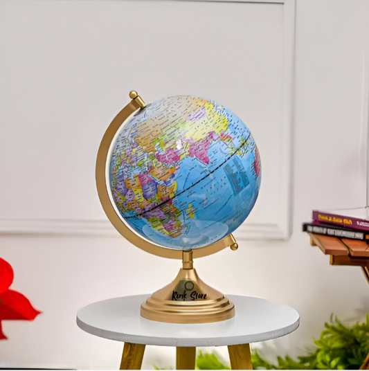 Blue-gold elegance Globe