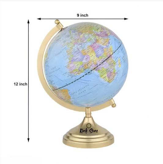 Blue-gold elegance Globe
