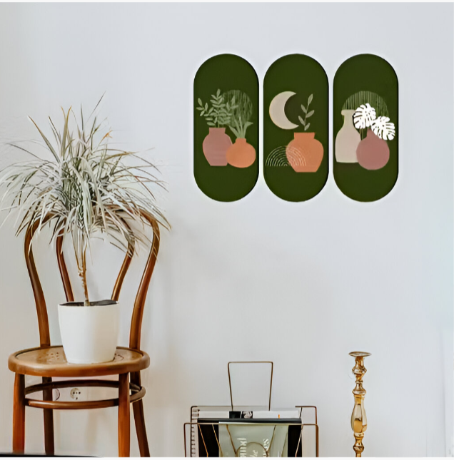 Abstract Wall Art (Set of 3)