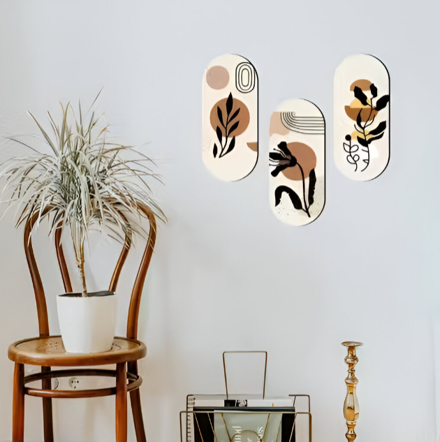 Abstract Wall Art (Set of 3)