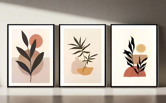 Sunlit Sprig Frames (Set of 3)