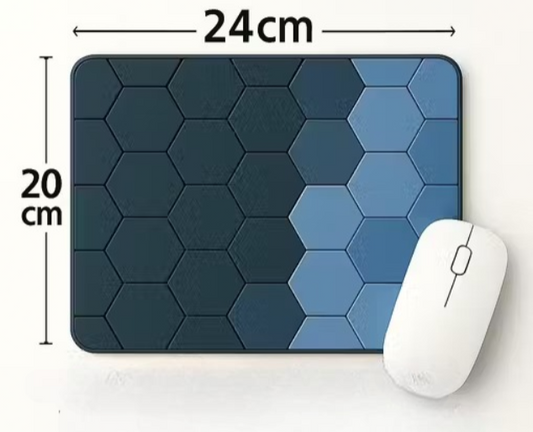 Hexawave mouse pad