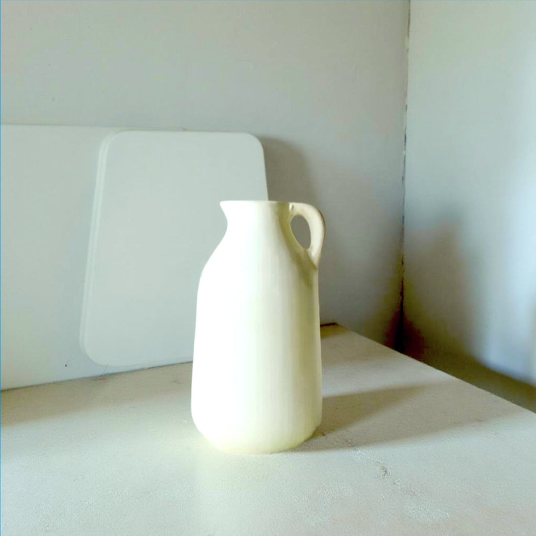 Modern Jug-Style Ceramic Vase