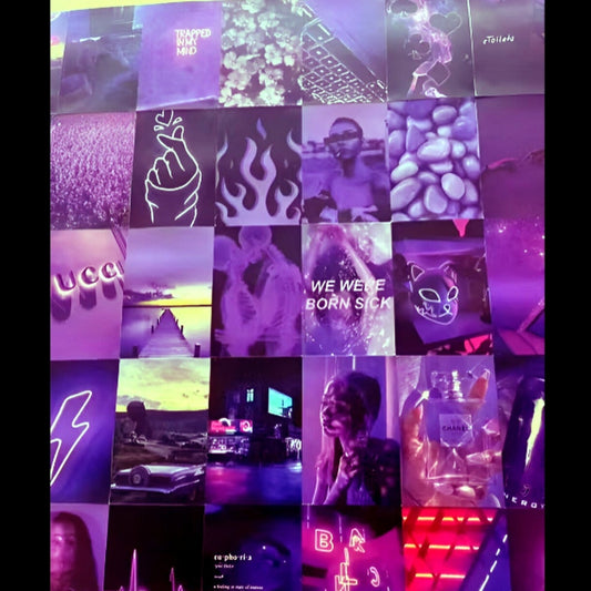 Lavender Haze Collage Kit ( 54pcs)