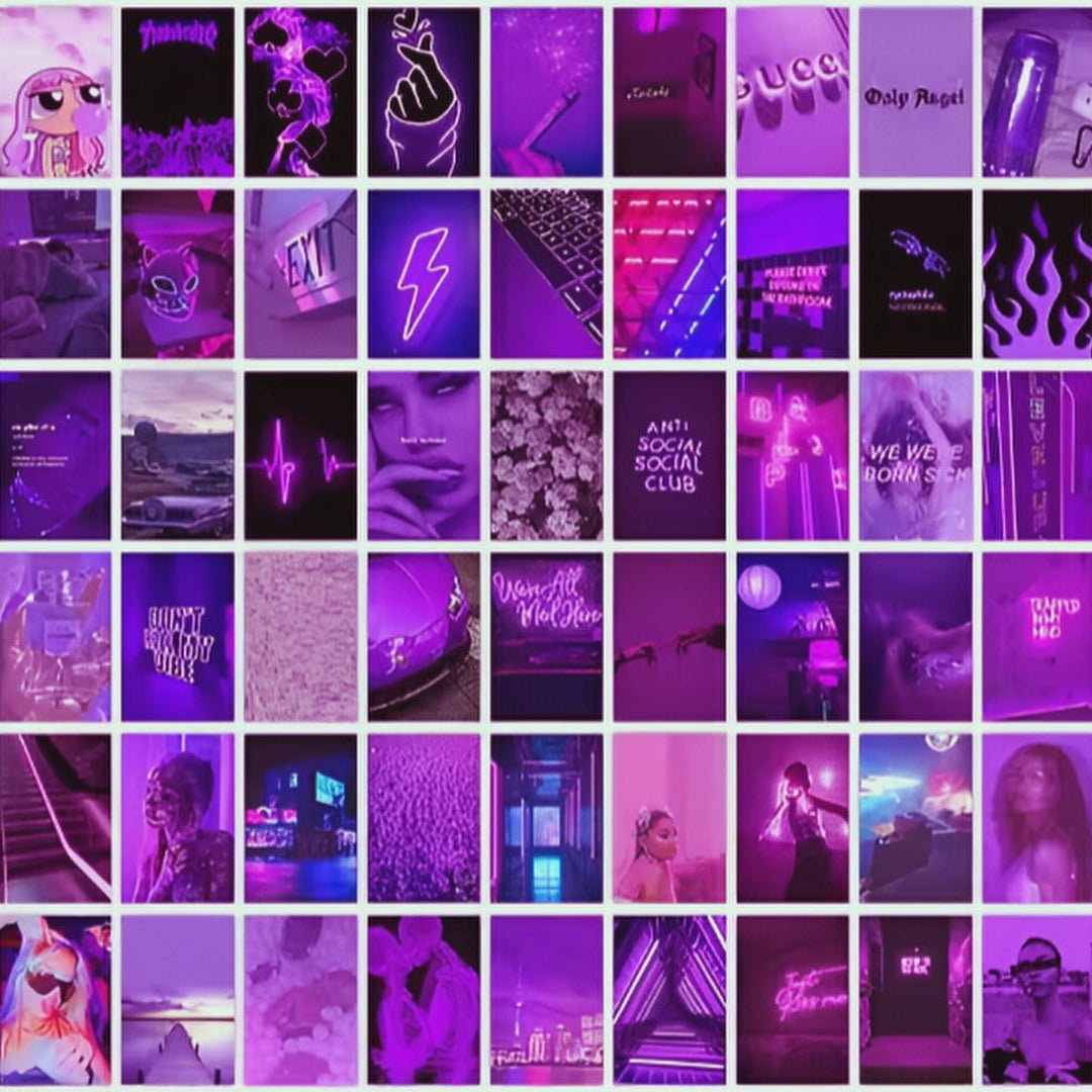 Lavender Haze Collage Kit ( 54pcs)