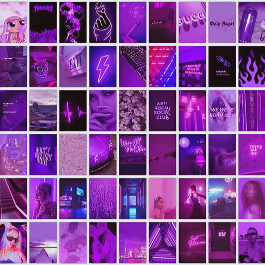 Lavender Haze Collage Kit ( 54pcs)