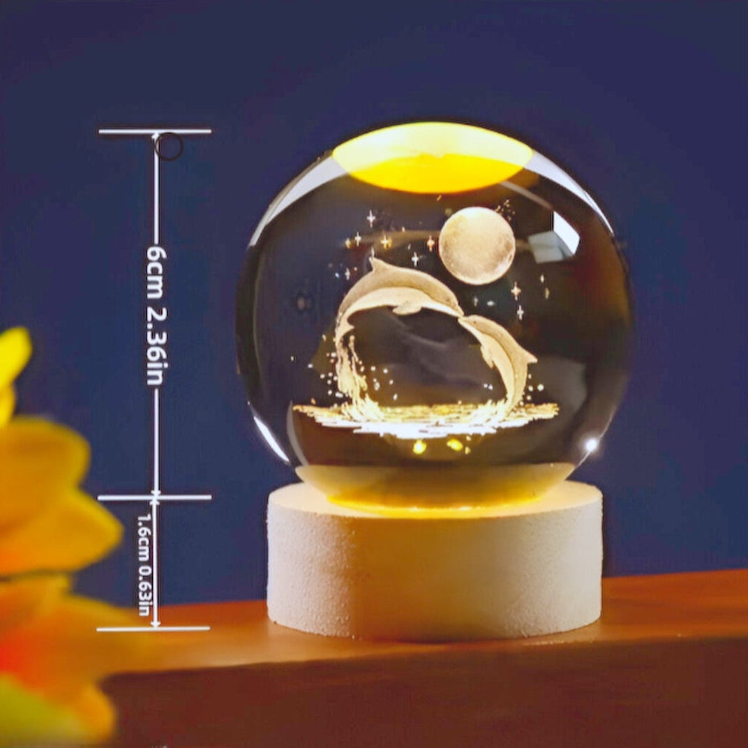 Crystal Night Lamp