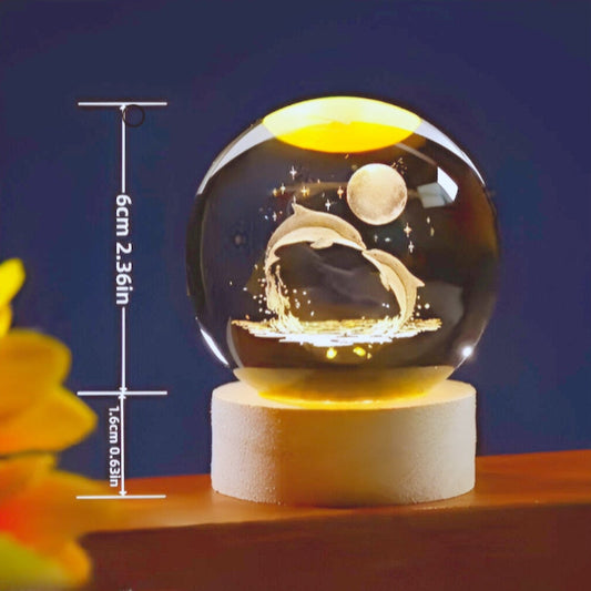 Crystal Night Lamp
