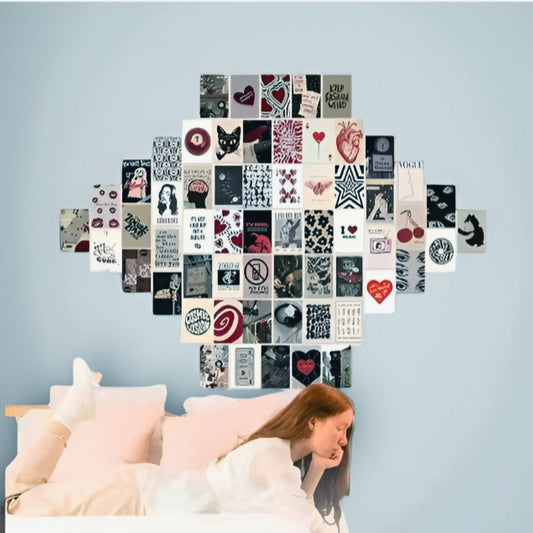 Downtown Girl Wall Collage Kit 60Pcs