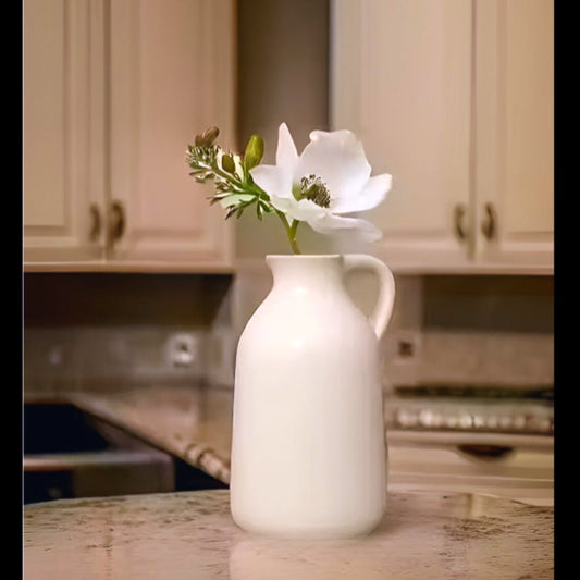 Modern Jug-Style Ceramic Vase