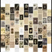 Vintage Green Collage Kit 70Pcs