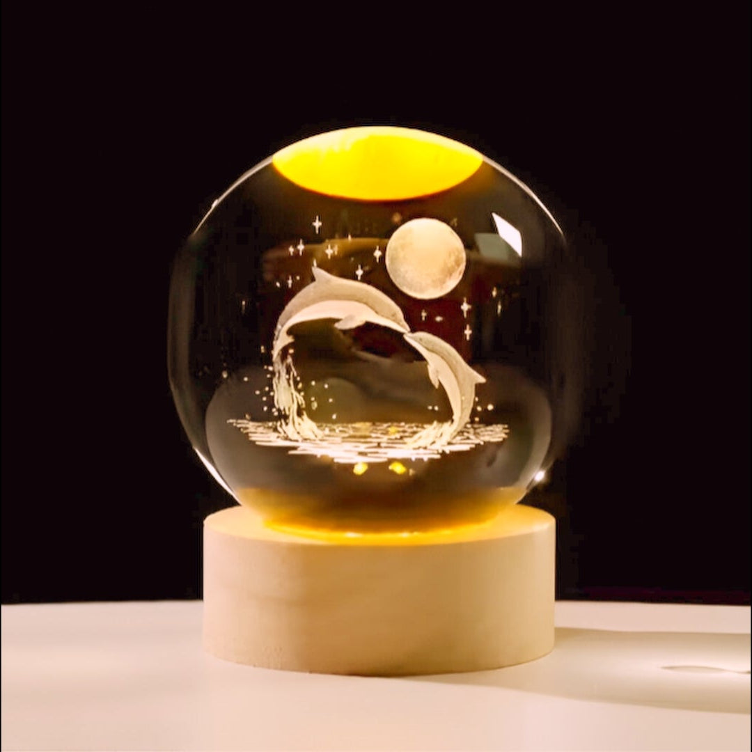 Crystal Night Lamp