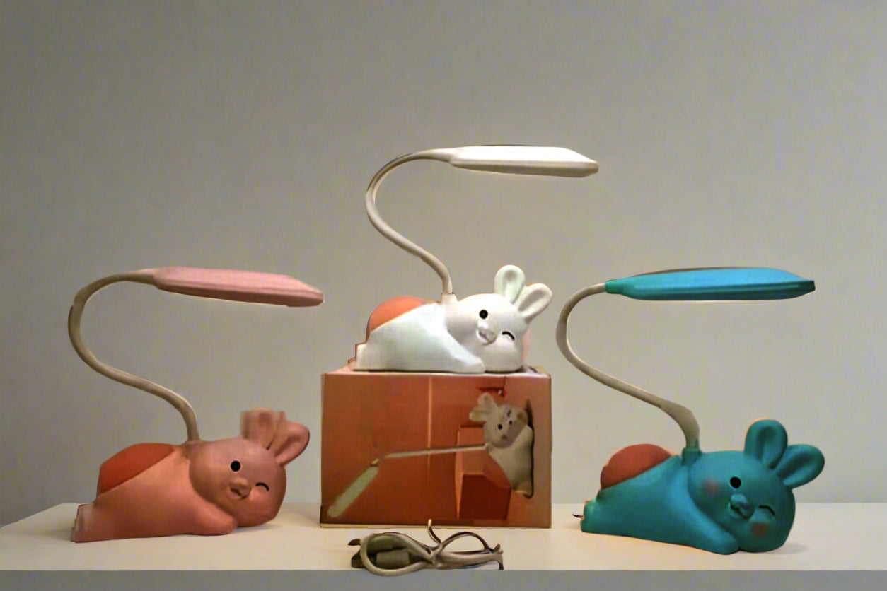 Cartoon Bunny Shaped Desk Lamp