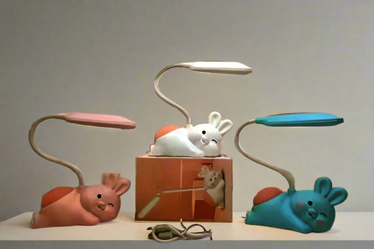 Cartoon Bunny Shaped Desk Lamp