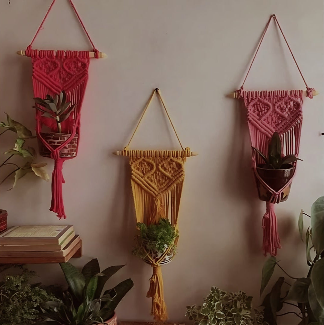Handcrafted Bohemian Plant Hanger