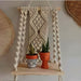 Mini Macrame Woven Shelf